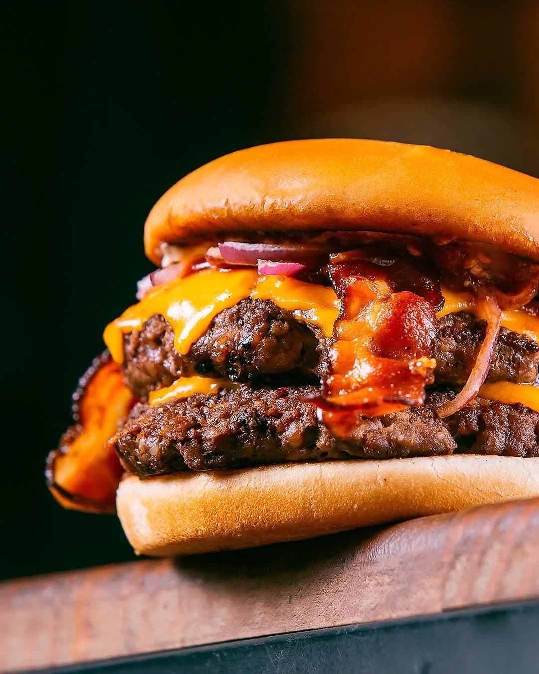 Burguer cheddar bacon